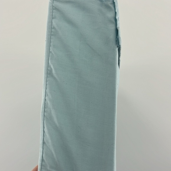 WILD SAGE Isla Solid Twin Sheet Set in Light Blue New - Picture 6 of 8